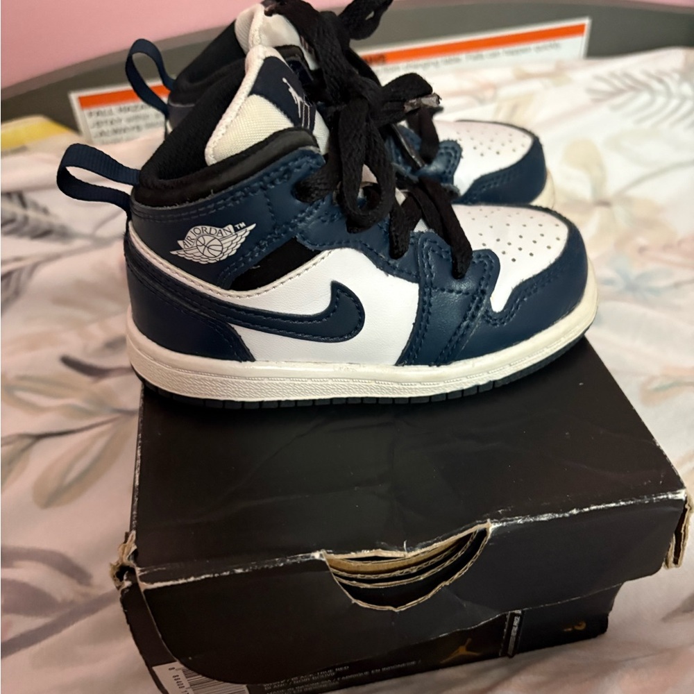 Jordan Kids Retro BT Sneakers - navy  and White